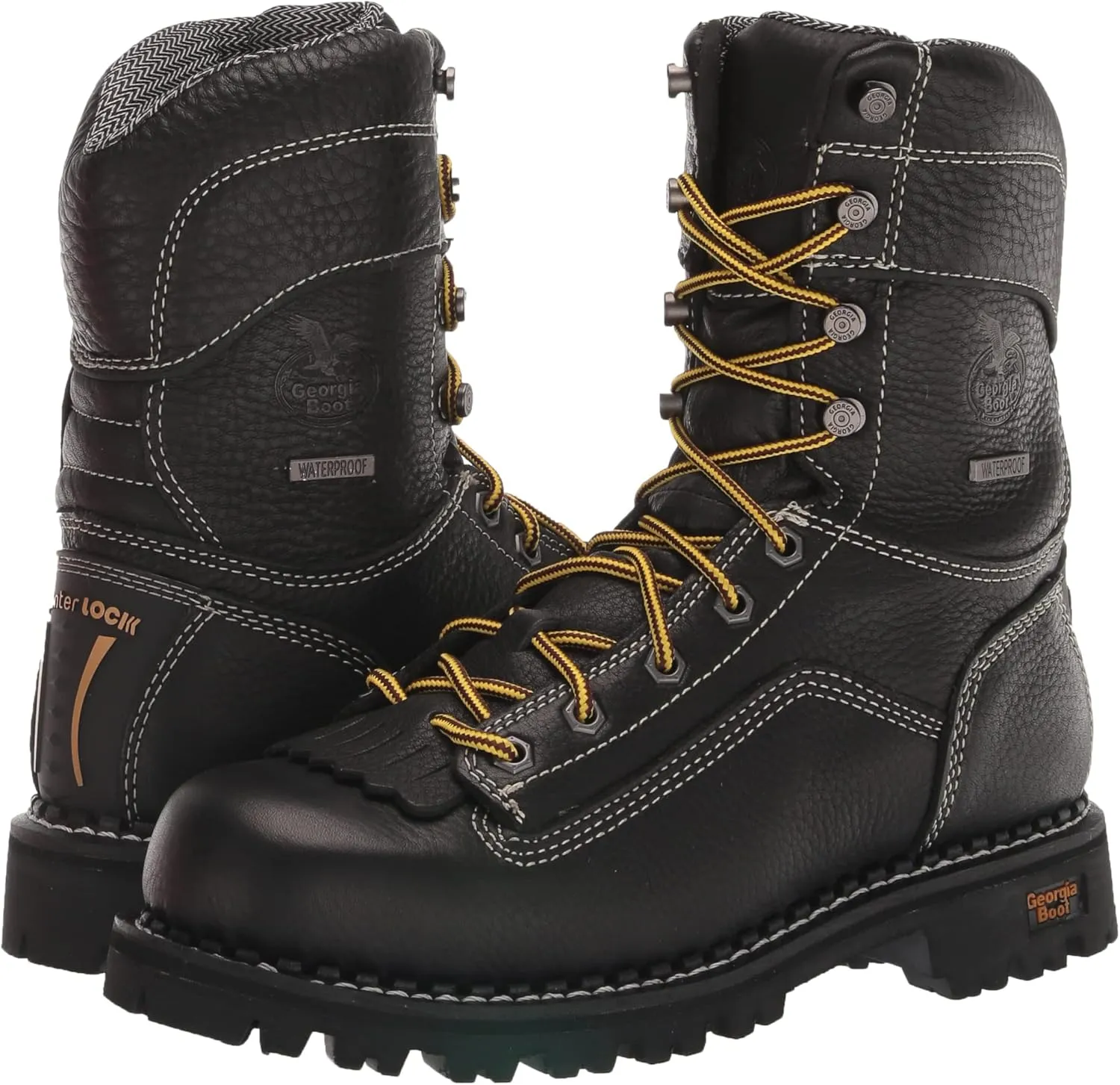 Georgia Boot Men's Amp Lt Low Heel Logger Industrial Boot