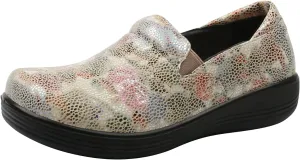Glolily Kate Women's Slip-On Shoe - Professional Lightweight Extra Cushion, Slip-Resistant Work Shoe with Removeable Supportive Orthothic Arch Support Footbed