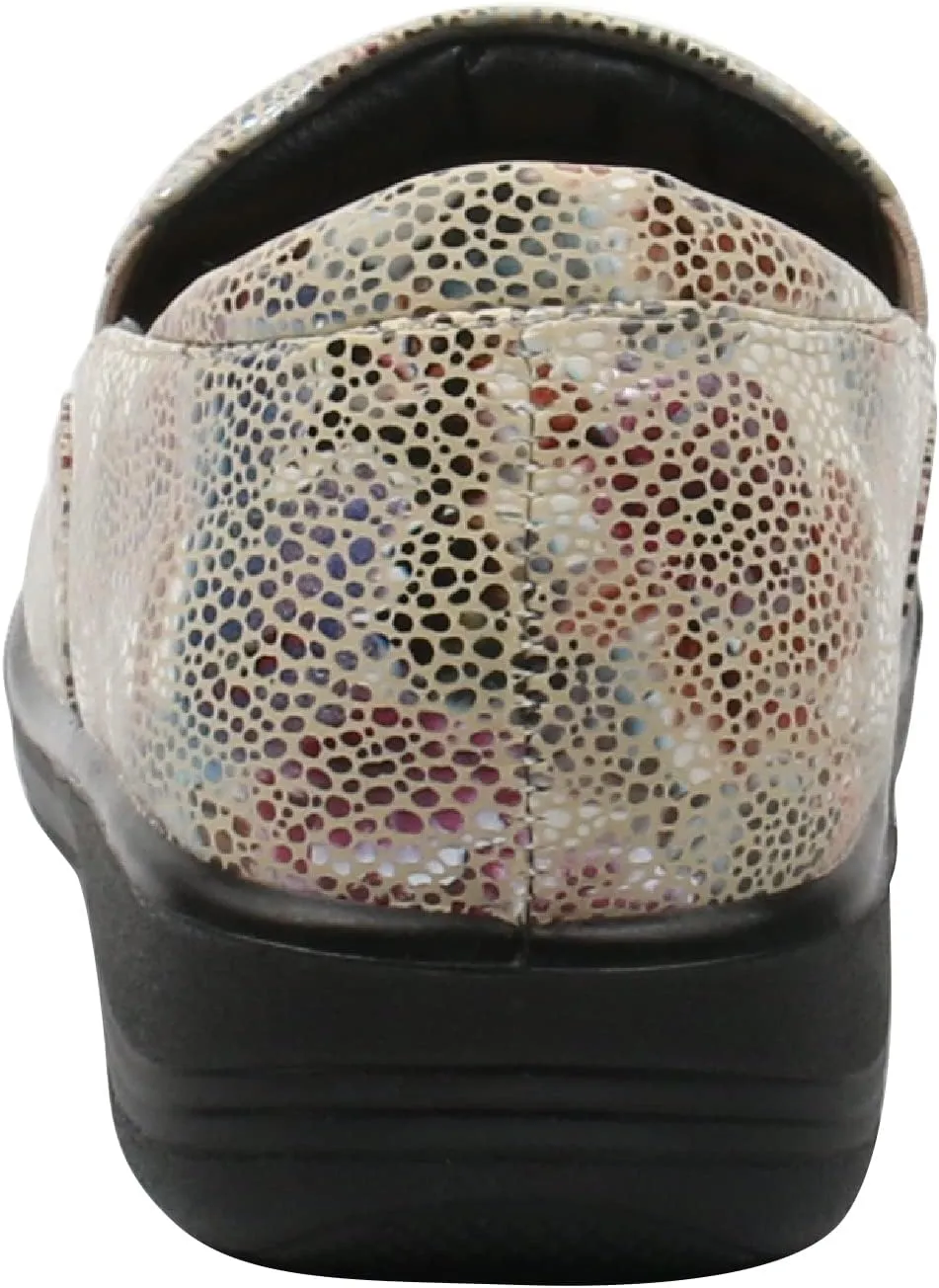 Glolily Kate Women's Slip-On Shoe - Professional Lightweight Extra Cushion, Slip-Resistant Work Shoe with Removeable Supportive Orthothic Arch Support Footbed