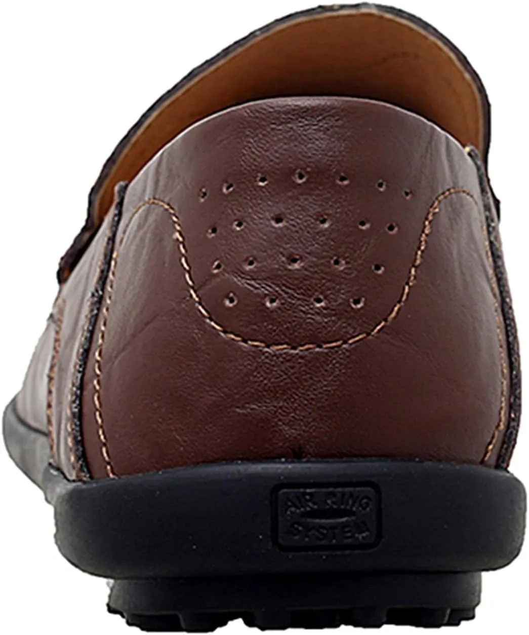 Go Tour Men's Premium Genuine Leather Casual Slip on Loafers Breathable Driving Shoes Fashion Slipper