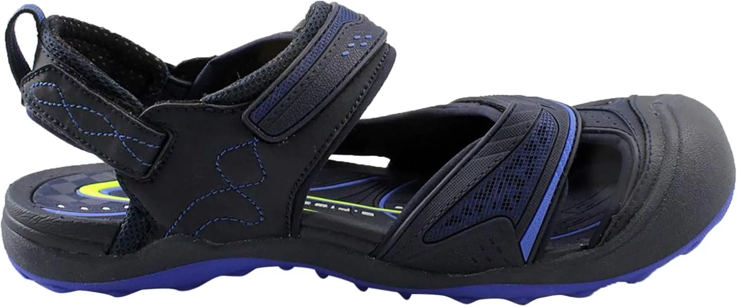 Gold Pigeon Shoes Toe Guard Unisex Outdoor Sandals, Easy Snap Lock Closure