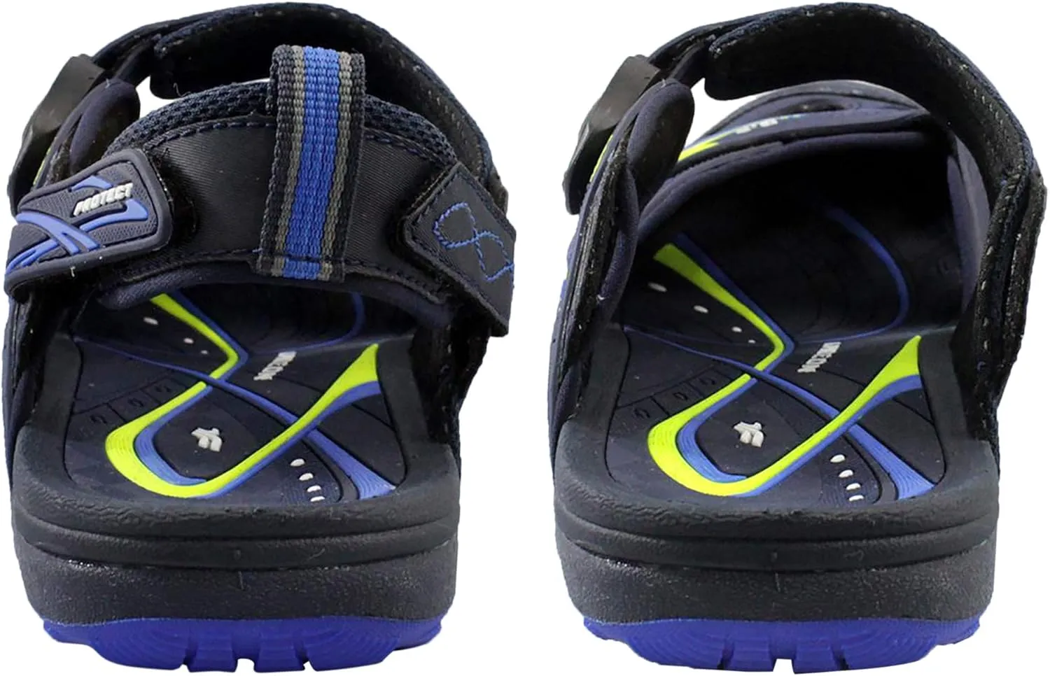 Gold Pigeon Shoes Toe Guard Unisex Outdoor Sandals, Easy Snap Lock Closure