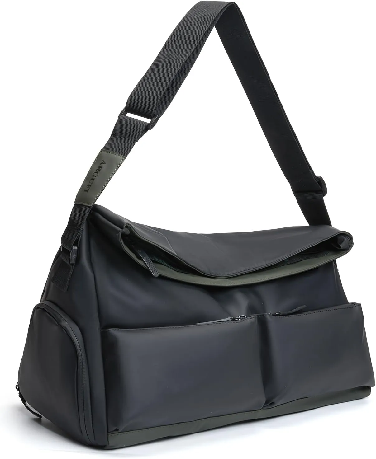 Gym Bag for Women & Men With Wet Pocket & Shoe Compartment Workout Bags For Gym Women Sports Duffel Bag For Travel, Swimming, Yoga (A-AB-001-Black)