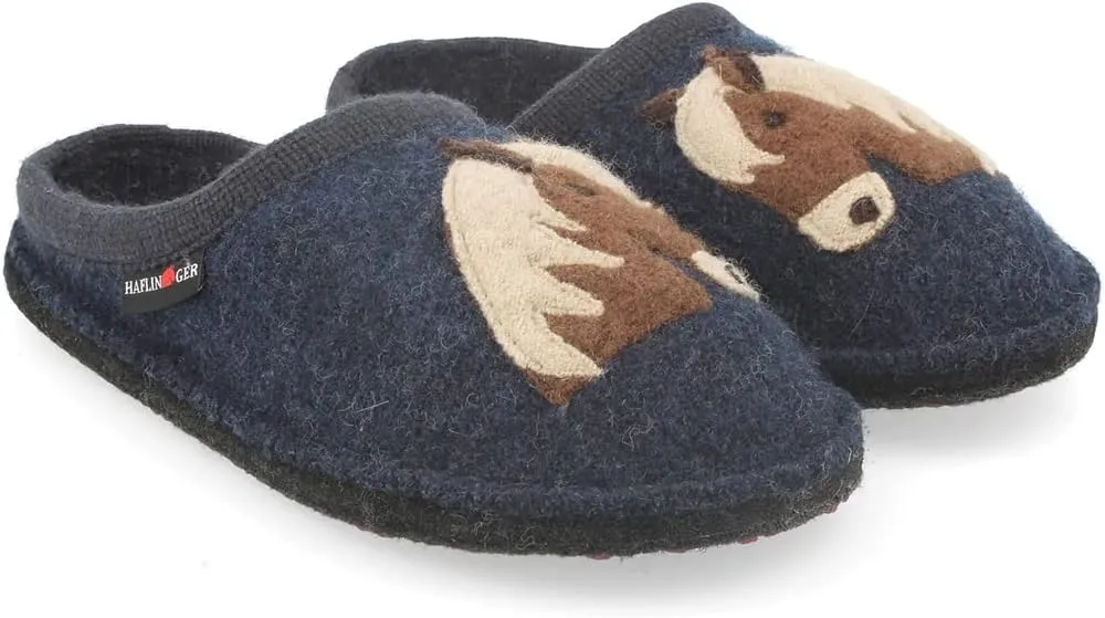 HAFLINGER Poni Tan Slippers