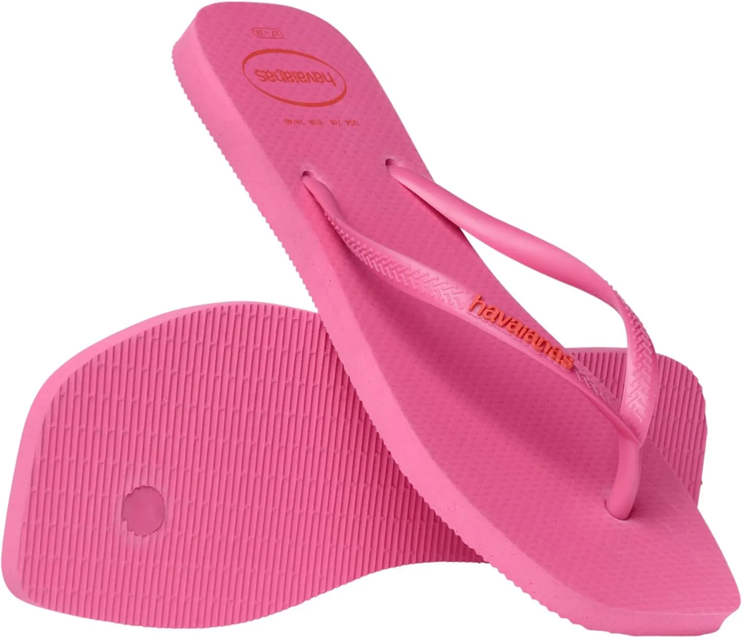 Havaianas for Women - Slim Square Logo Pop Up Flip Flops