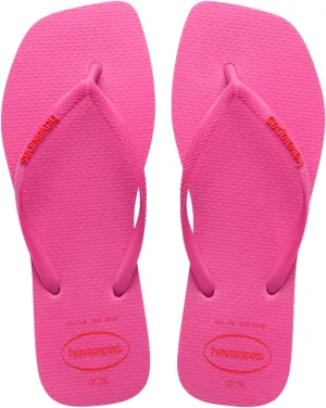 Havaianas for Women - Slim Square Logo Pop Up Flip Flops