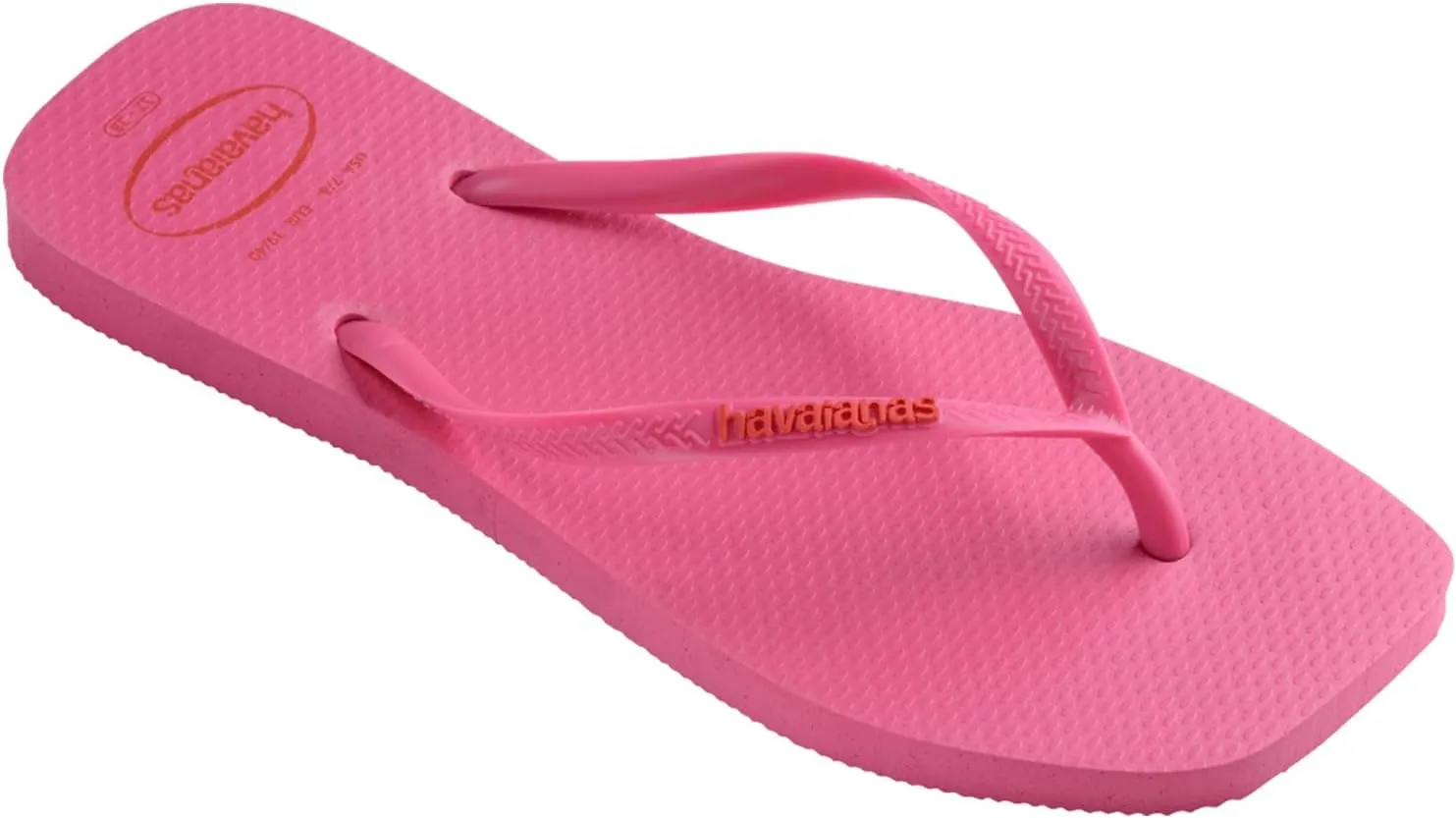Havaianas for Women - Slim Square Logo Pop Up Flip Flops