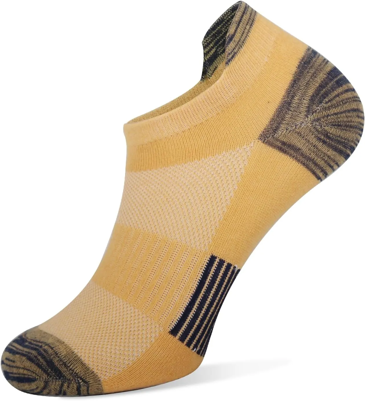 Henwarry Women's 10 Pairs Athletic Running Low Cut Socks Thin Cotton Soft Ankle Tab Socks