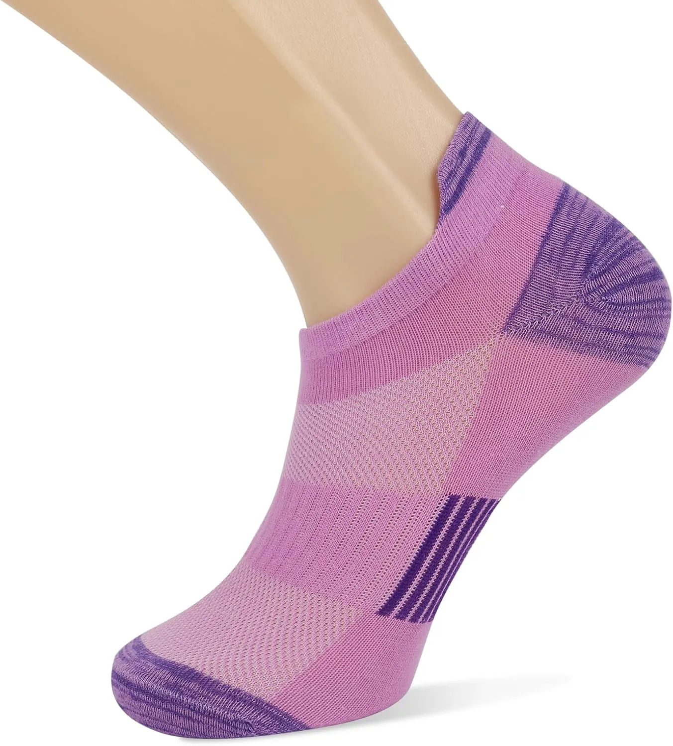 Henwarry Women's 10 Pairs Athletic Running Low Cut Socks Thin Cotton Soft Ankle Tab Socks