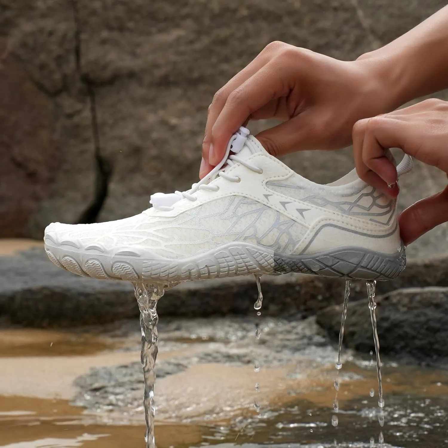 Hike Barefoot Shoes Women Men, Wide Toe Box Healthy & Non-Slip Barefoot Footwear Unisex, Pro Barefoot Hike Shoes Trail Hiking Track Athletic Shoes