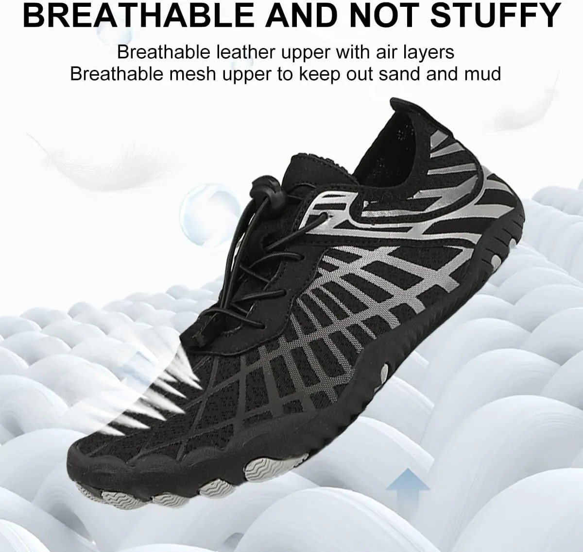 Hiking Footwear Barefoot Shoes Womens,Pro-Healthy&Non-Slip Water Shoe for Women Men, Wide Toe Running Shoes Boots Sneakers Unisex