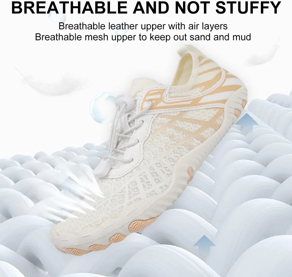 Hiking Footwear Barefoot Shoes Womens,Pro-Healthy&Non-Slip Water Shoe for Women Men, Wide Toe Running Shoes Boots Sneakers Unisex