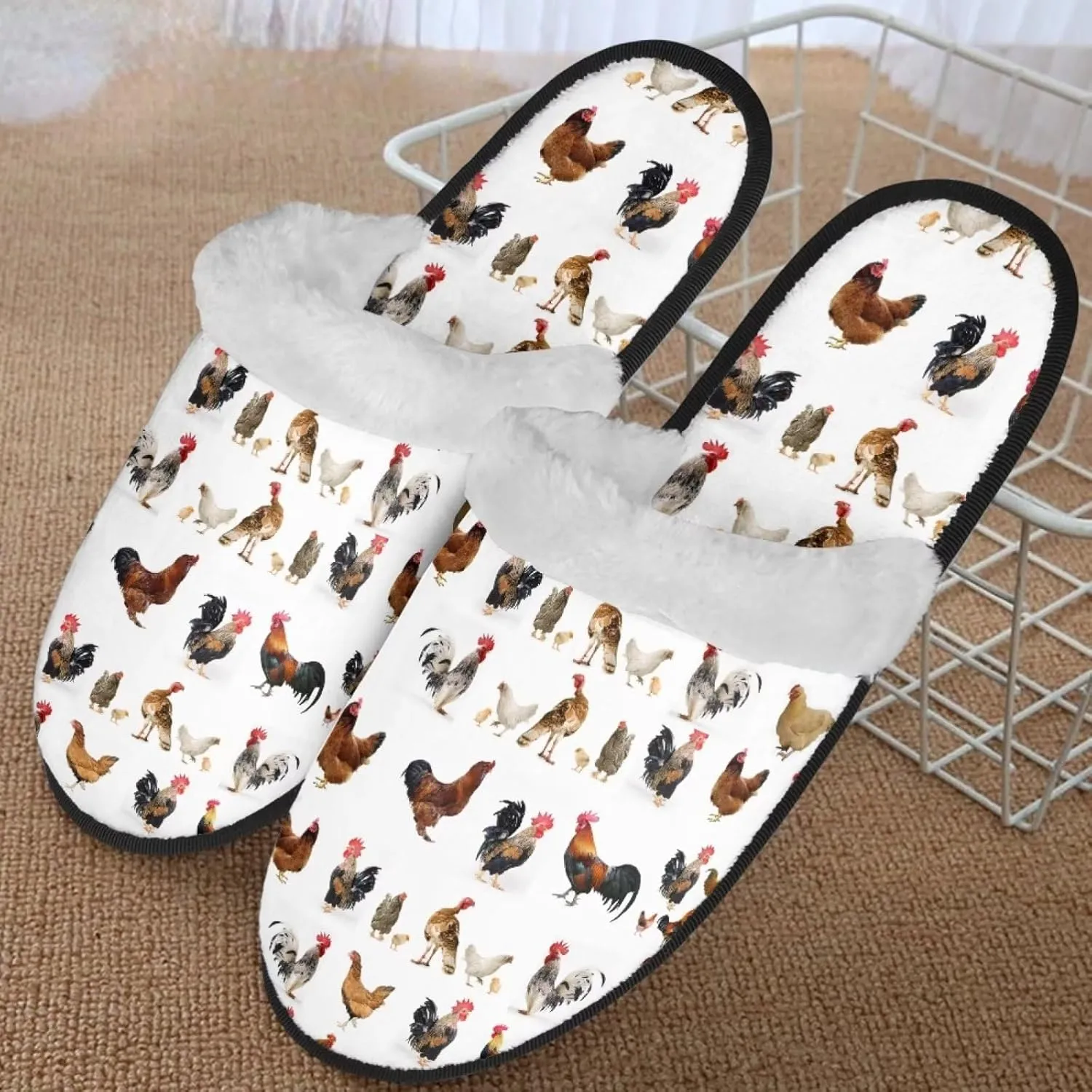 House Slippers Indoor Unisex Memory Foam Slippers Shoes with Soft Sole Slip On for Indoor/Outdoor Home Cotton Slippers Female Winter Lovely