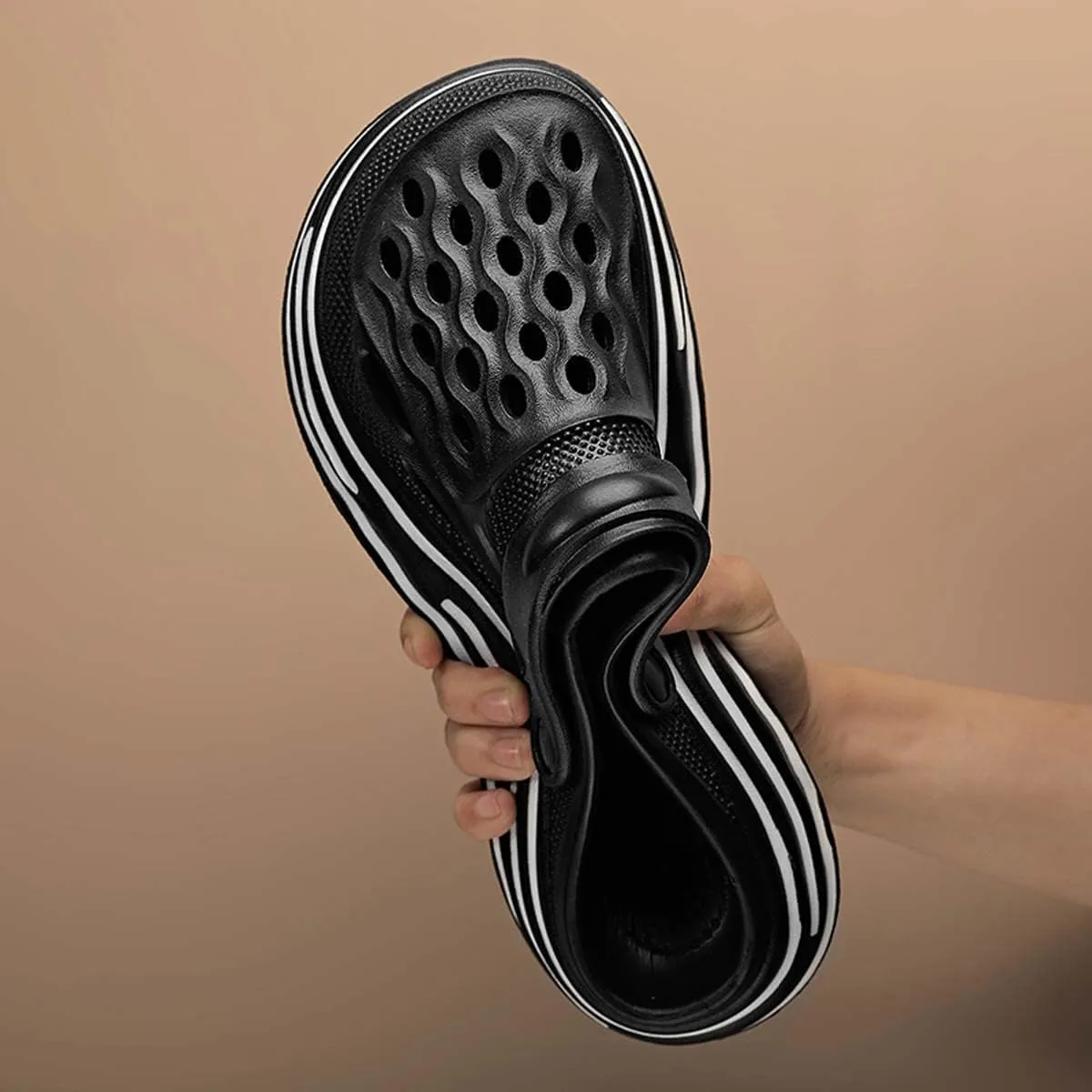 HYDLONGR Men's Women's Summer Lightweight Breathable Garden Shoes Hole Sandals Clogs Shoes