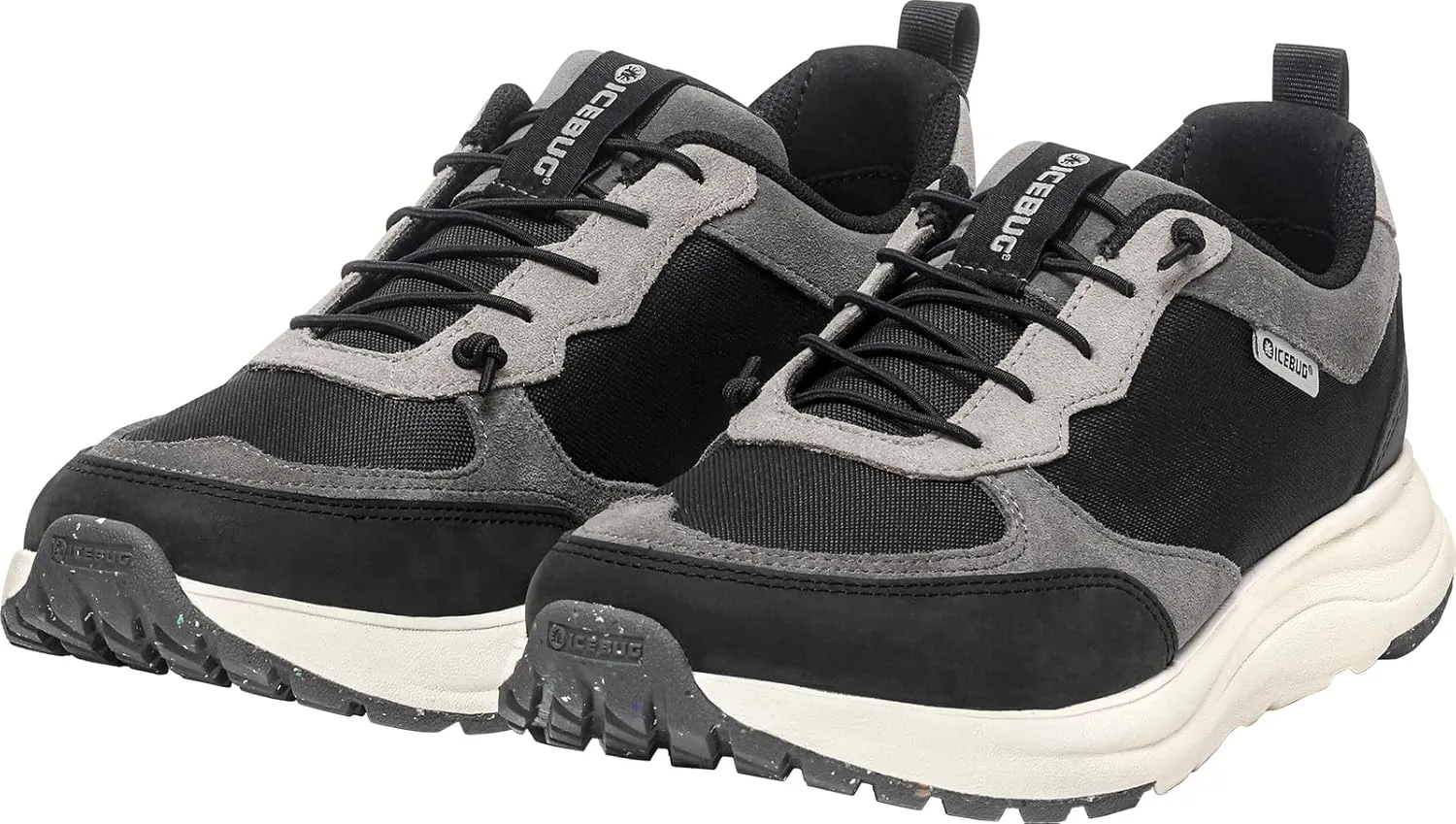 Icebug Norna RB9X – Comfortable Leather Sneaker for Women & Men, Water-Repellent Nubuck, Slip-Resistant RB9X Sole