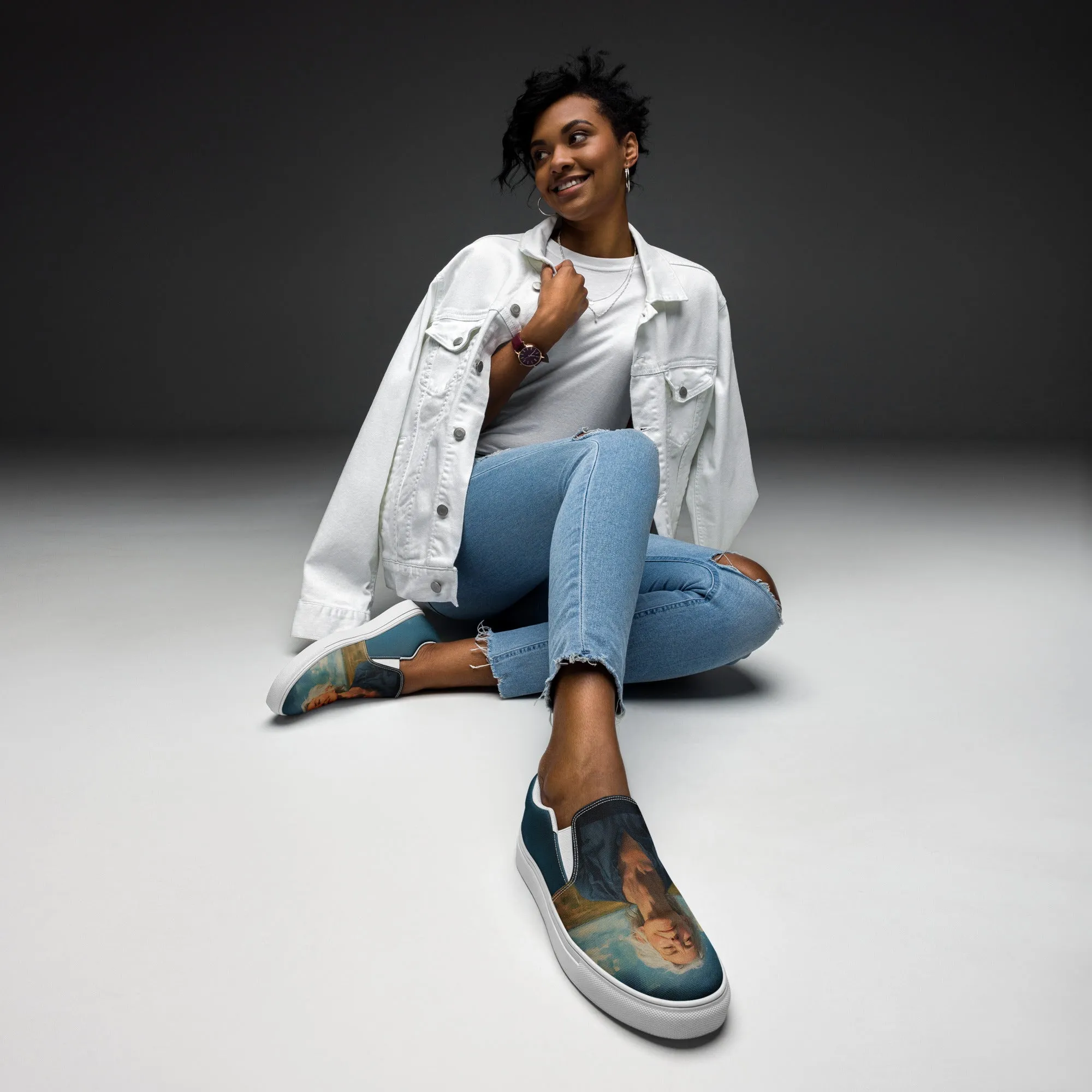 Inner Horizon Women’s slip-on canvas shoes