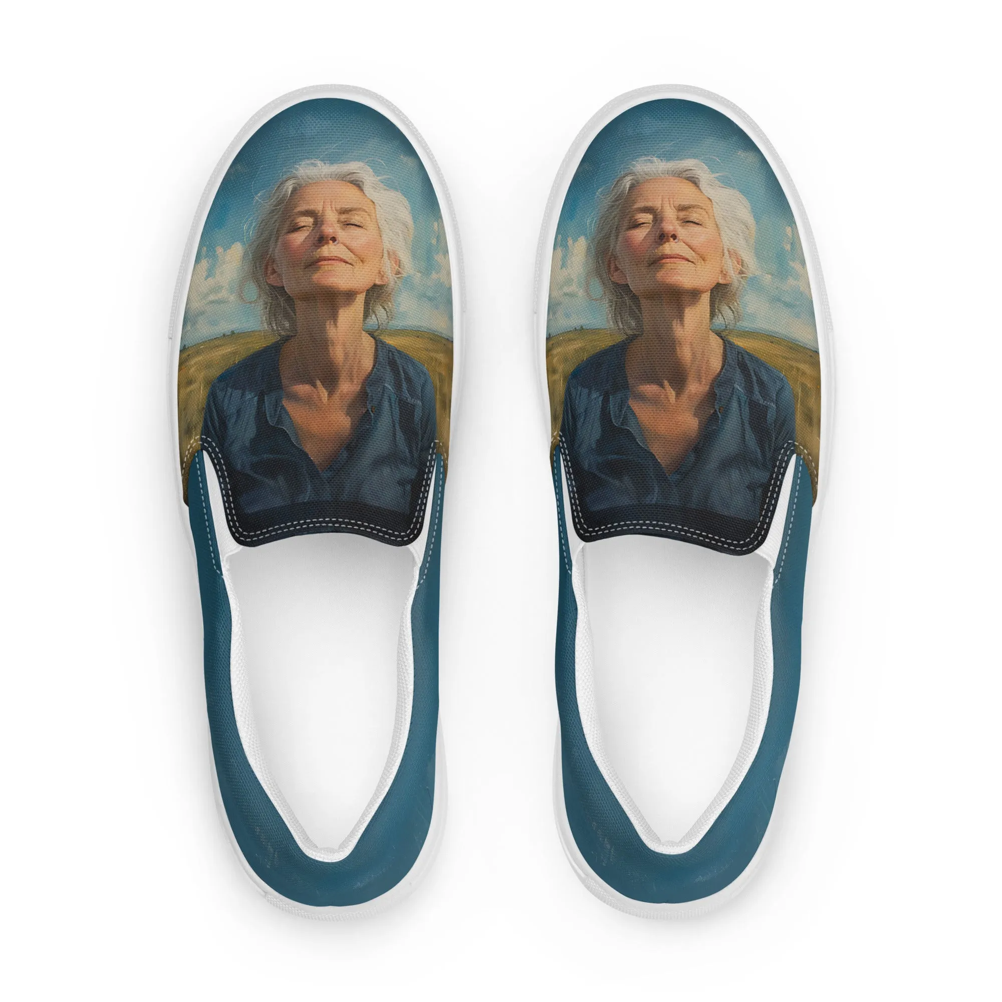 Inner Horizon Women’s slip-on canvas shoes