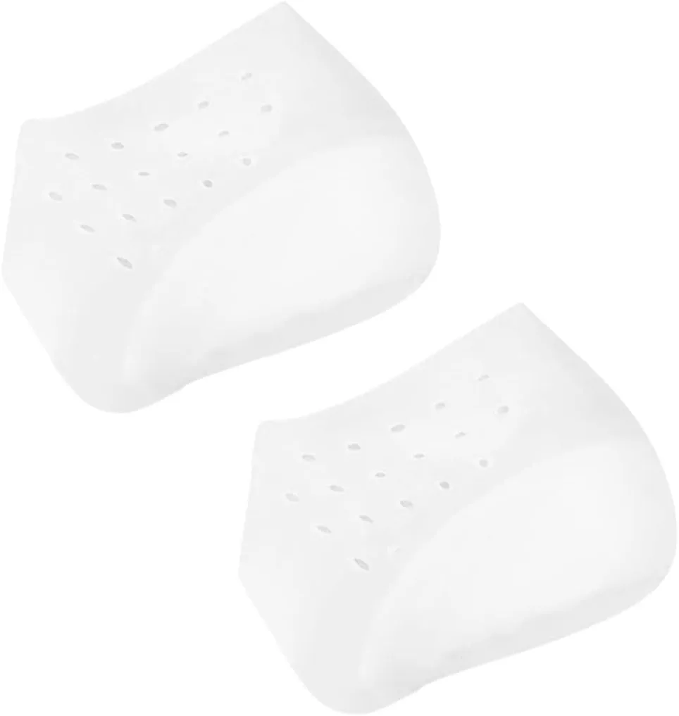 Invisible Silicone Height Increase Insoles Half Heel Pads for Shoes Comfortable Shoe Inserts for Enhanced Height and Arch Support for Sneakers and Boots