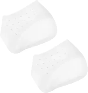 Invisible Silicone Height Increase Insoles Half Heel Pads for Shoes Comfortable Shoe Inserts for Enhanced Height and Arch Support for Sneakers and Boots