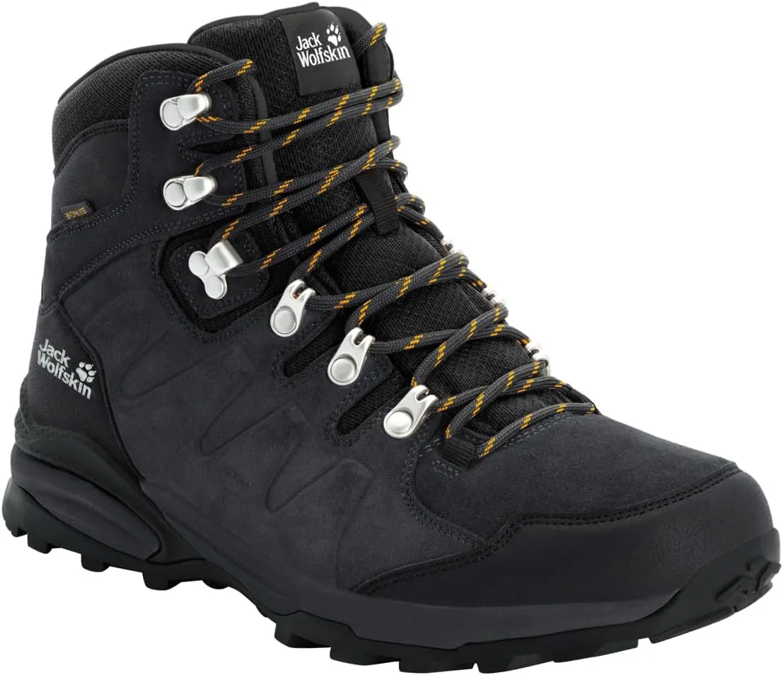 Jack Wolfskin Men's Refugio Texapore Mid Hiking Shoe Backpacking Boot