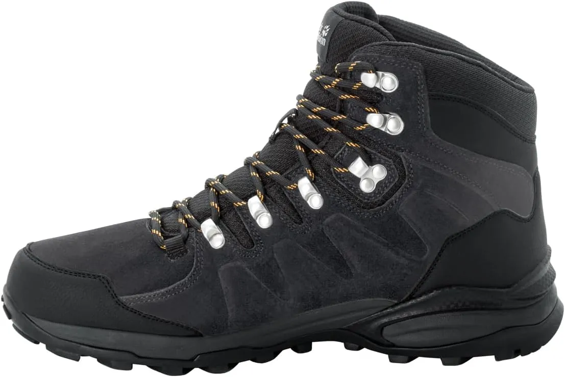 Jack Wolfskin Men's Refugio Texapore Mid Hiking Shoe Backpacking Boot