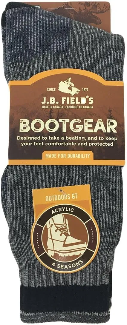 J.B Bootgear Outdoors GT Boot Sock (2 Pairs)