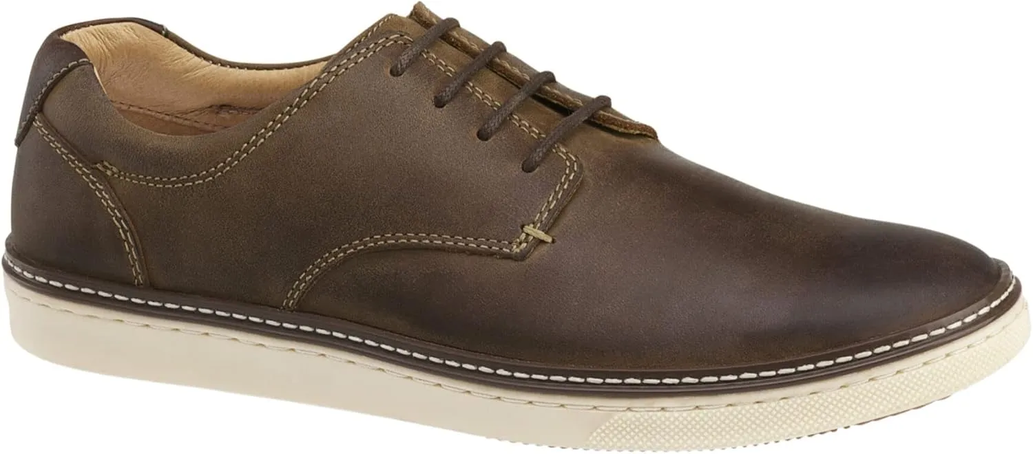 Johnston & Murphy Men's McGuffey Plain Toe Shoe | Classic Lightweight Sneaker
