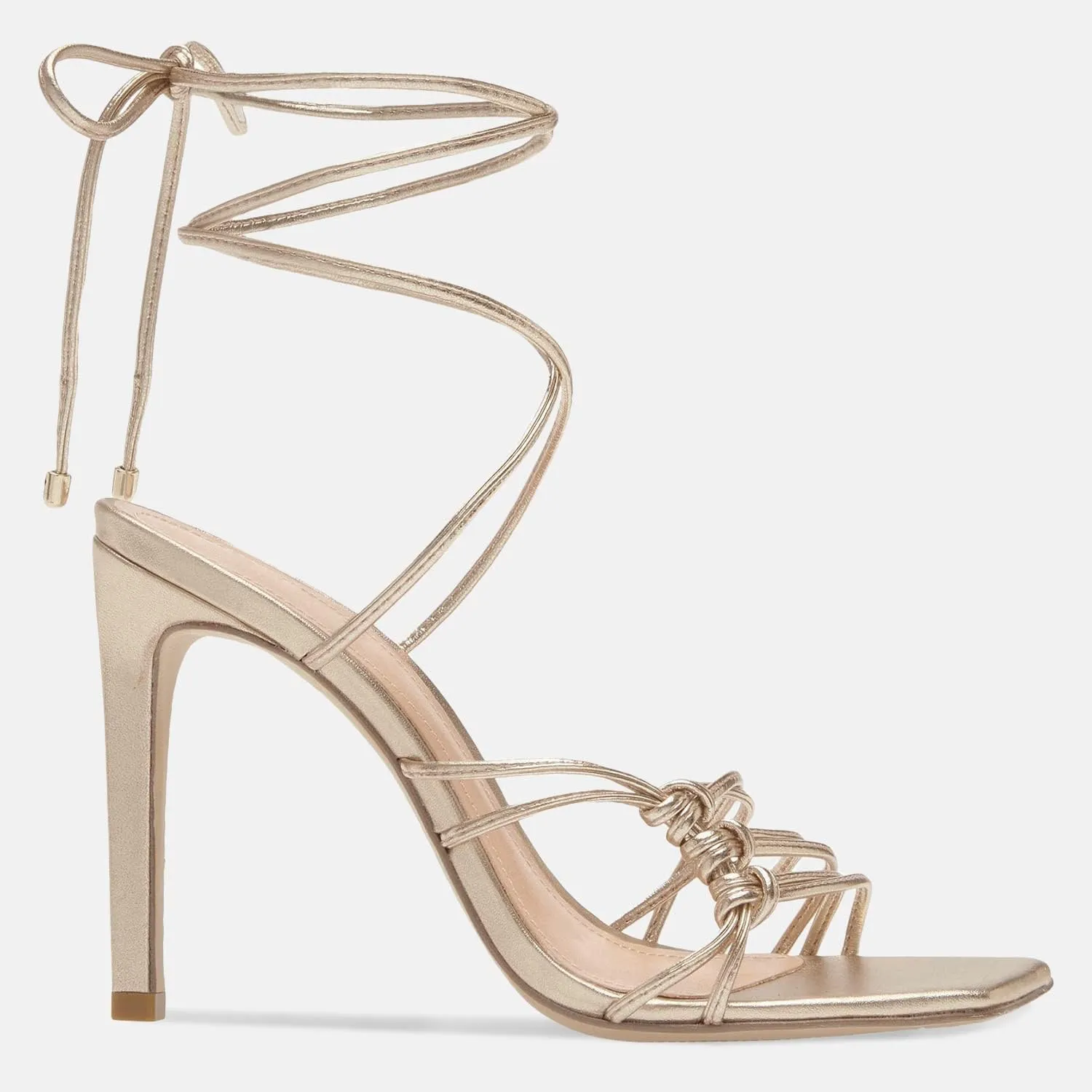Juliet Holy Womens Lace Up Heeled Sandals Square Open Toe Stiletto Heels Strappy Summer Dressy Shoes