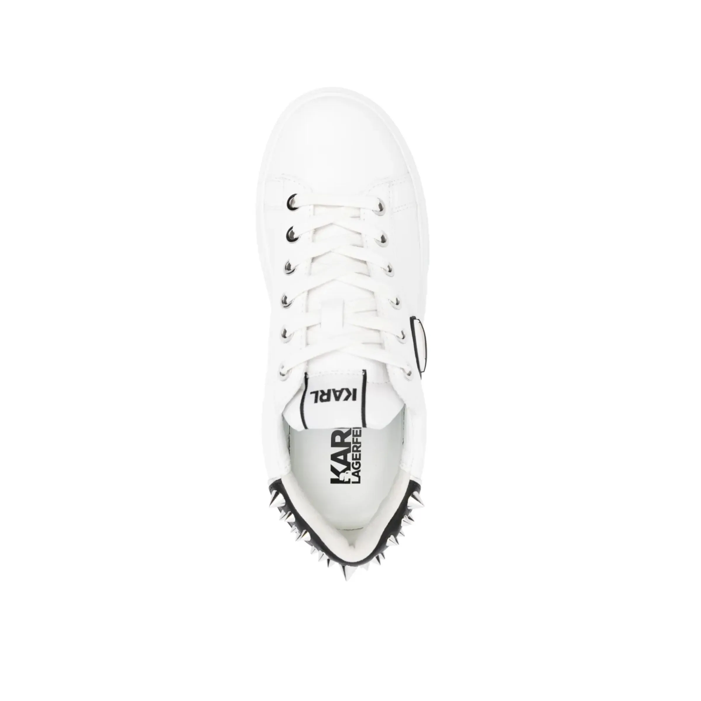 Karl Sneaker Ladies Sneaker Kapri Mirror Stud White