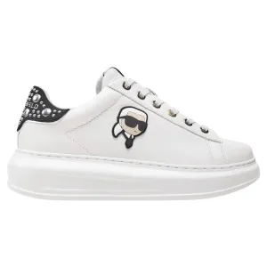Karl Sneaker Ladies Sneaker Kapri Mirror Stud White