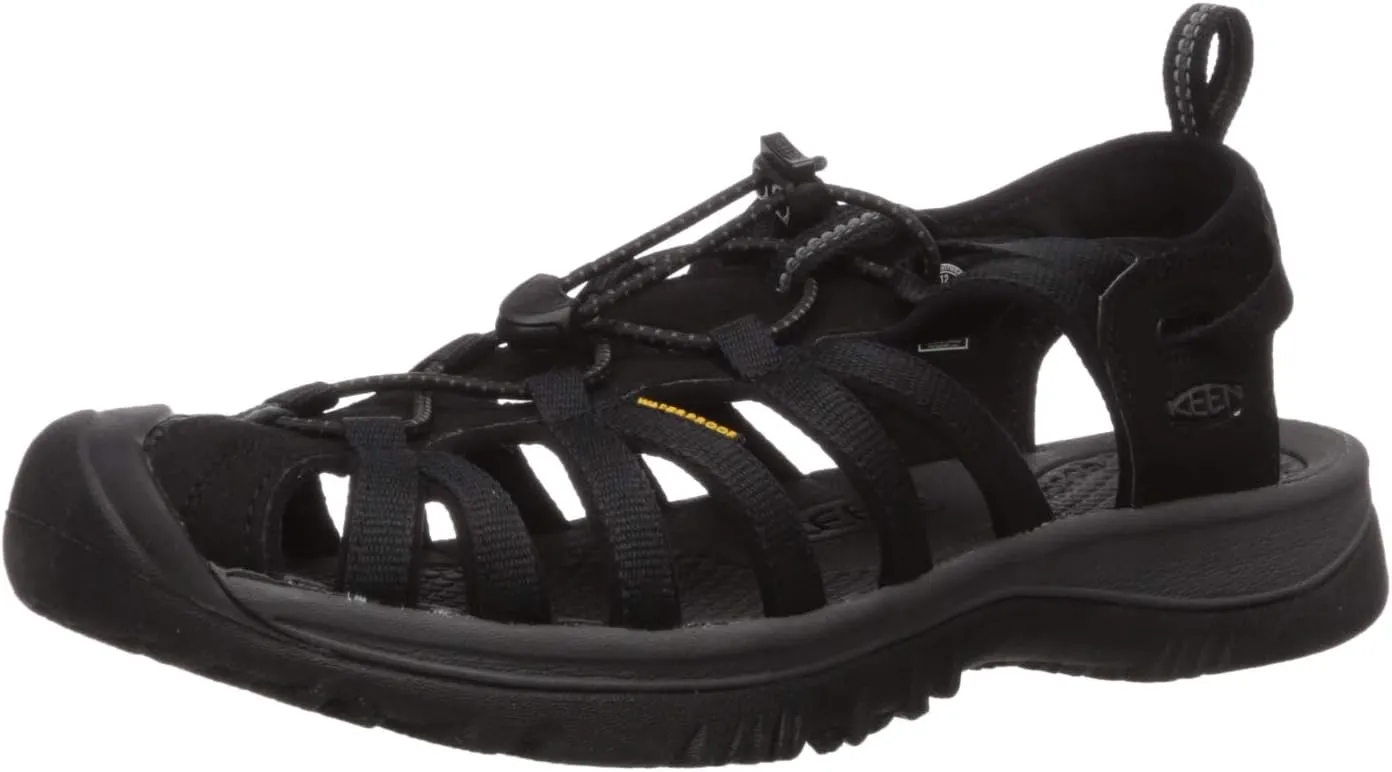 KEEN Women's Whisper Closed Toe Durable Comfortable Easy On Washable Adventure Sandals