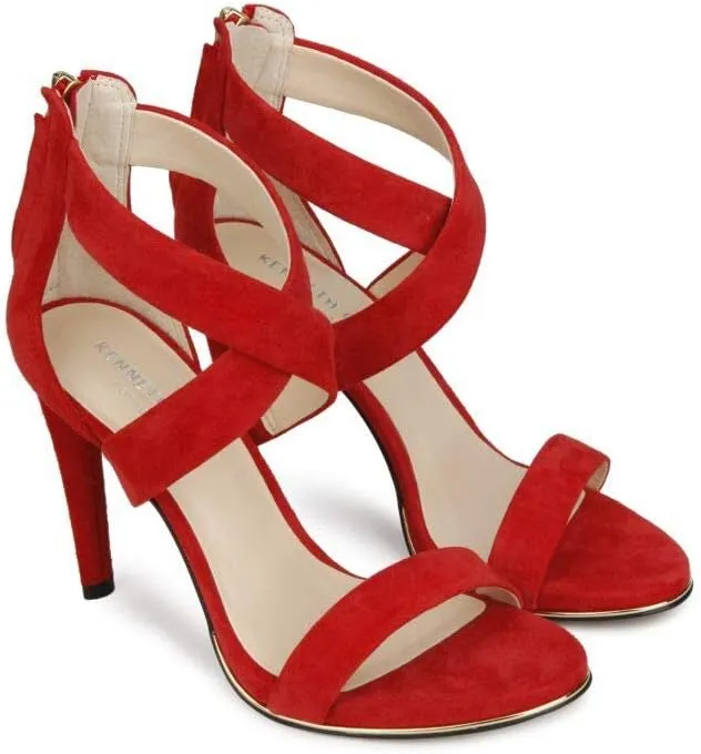 Kenneth Cole Women's Women's Brooke Cross Heeled Sandal