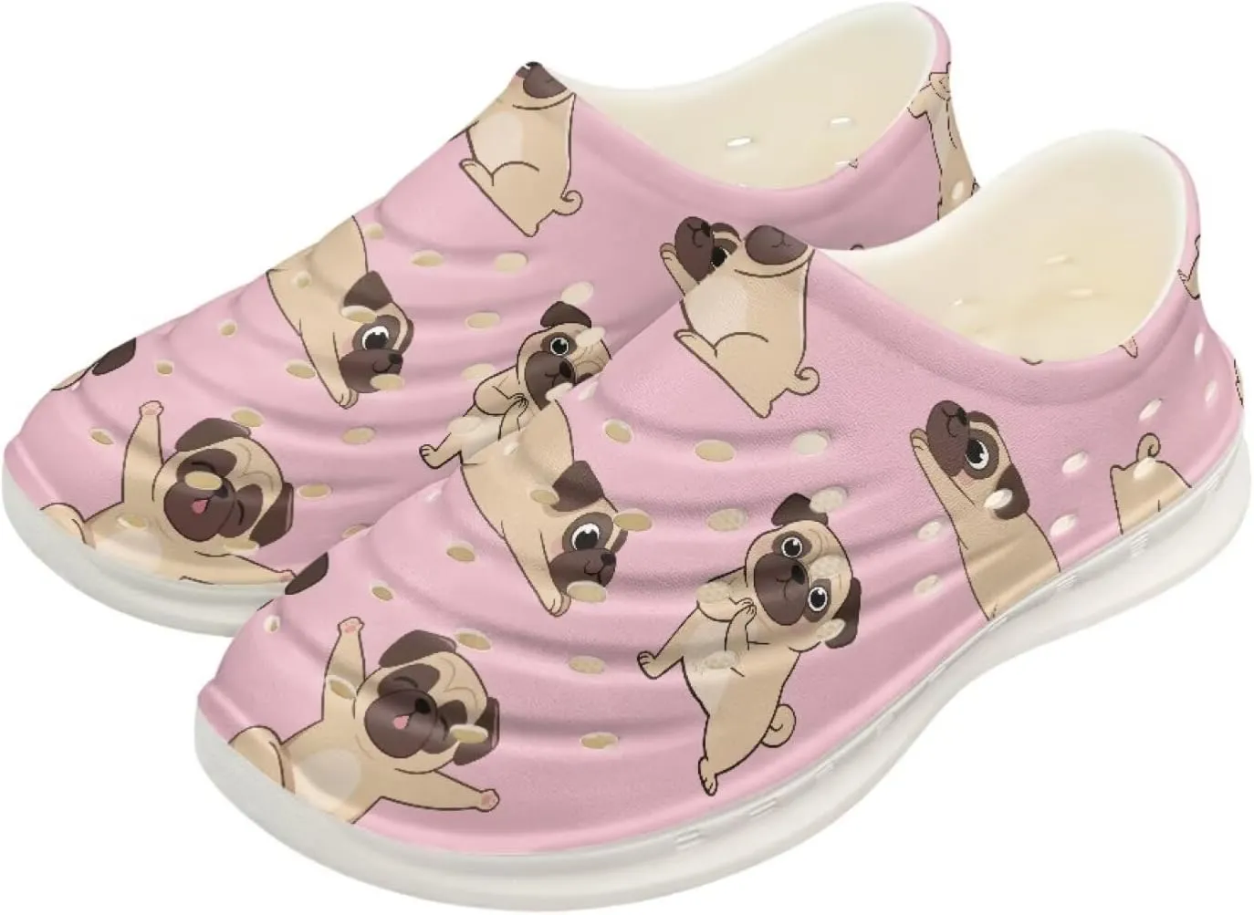 Kids Cartoon Water Shoes Girls Boys Slip-On Sneakers Soft Breathable Garden Sandals for Outdoor Indoor