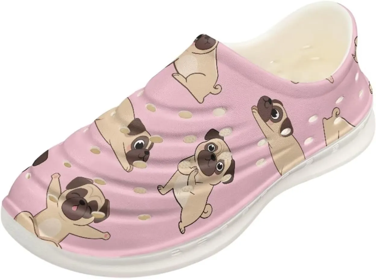 Kids Cartoon Water Shoes Girls Boys Slip-On Sneakers Soft Breathable Garden Sandals for Outdoor Indoor