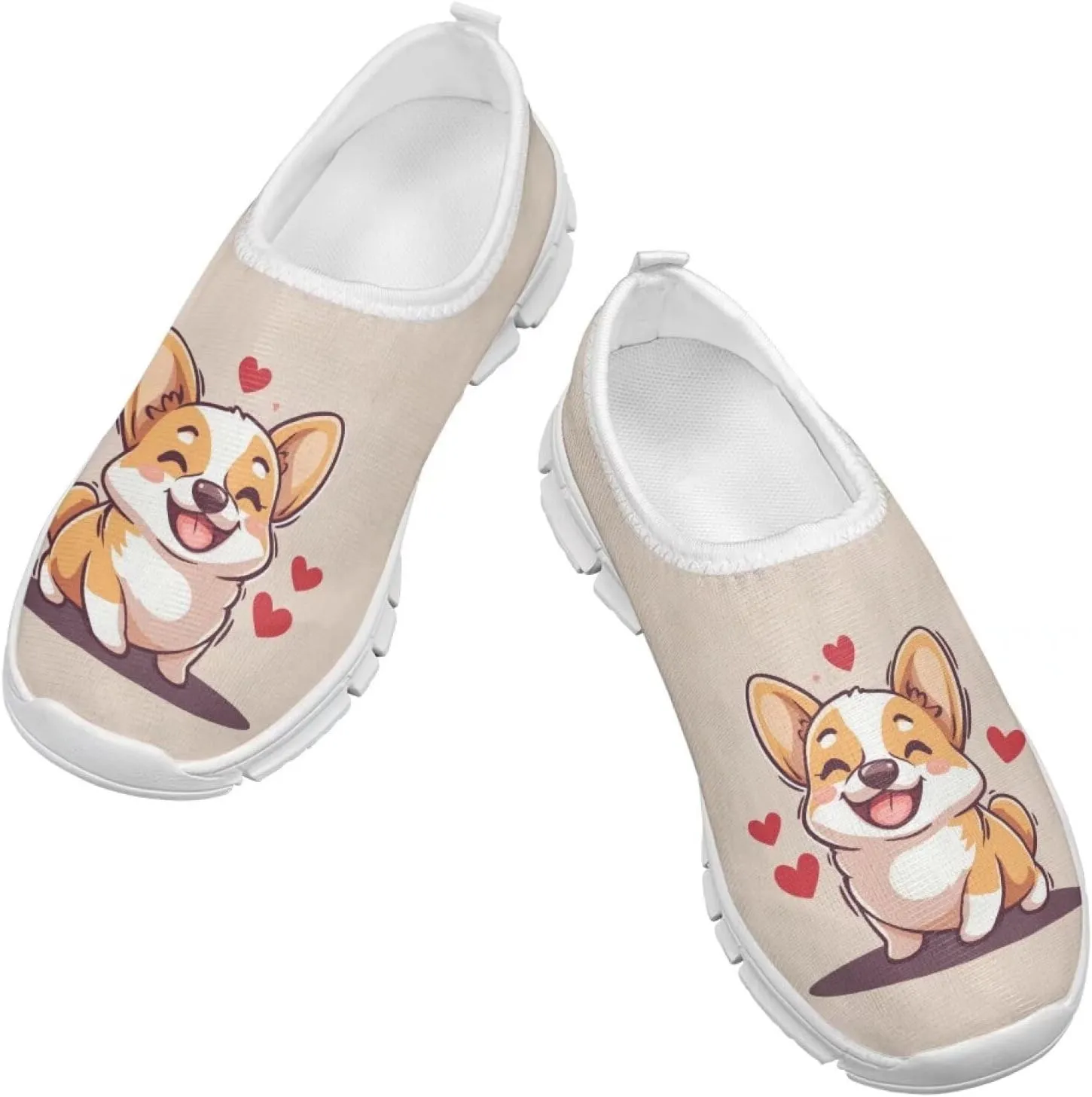 Kids Shoes Girls Casual Shoes Kids Slip On Sneakers Boys Gym Tennis Shoe Lightweight Soft Sole