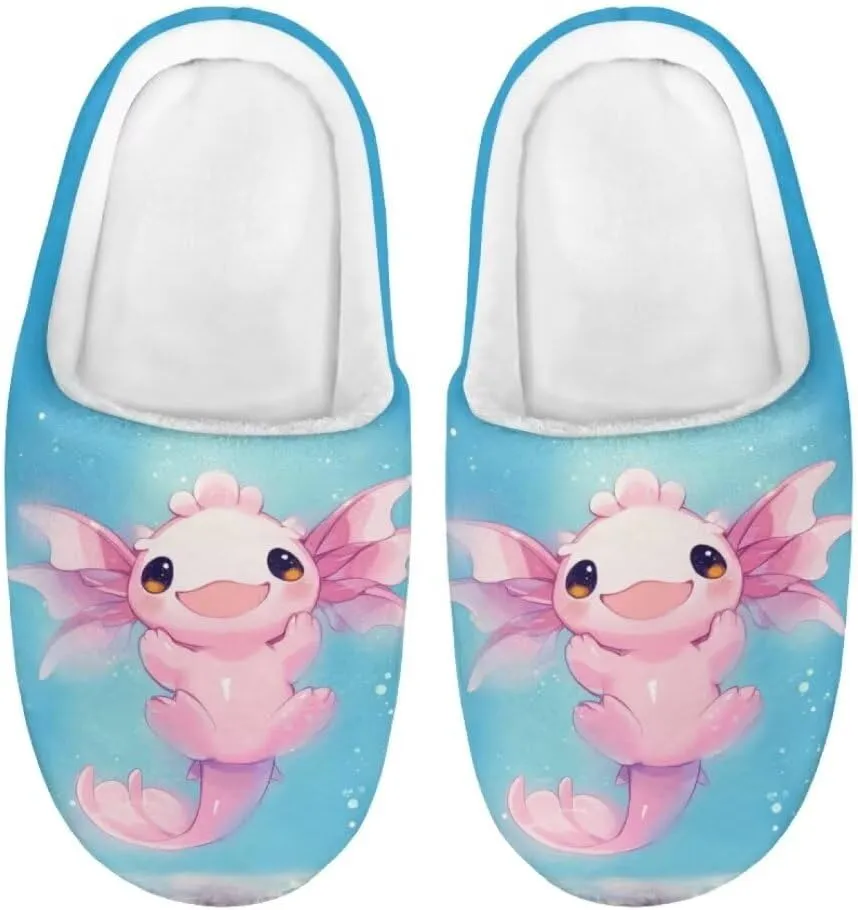 Kids Slippers Girls Winter Soft Fuzzy House Shoes Home Bedroom Slippers Warm Slip On