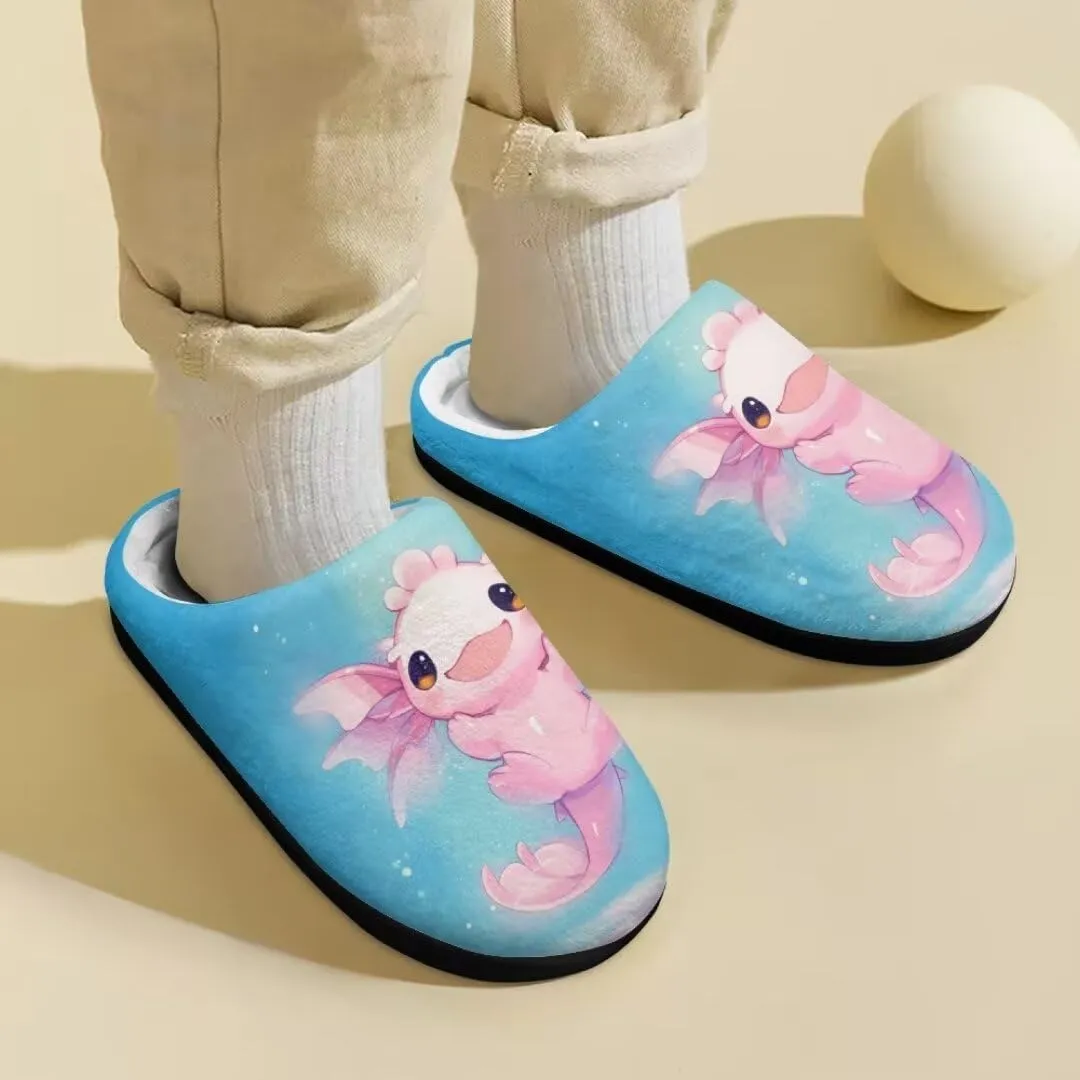 Kids Slippers Girls Winter Soft Fuzzy House Shoes Home Bedroom Slippers Warm Slip On