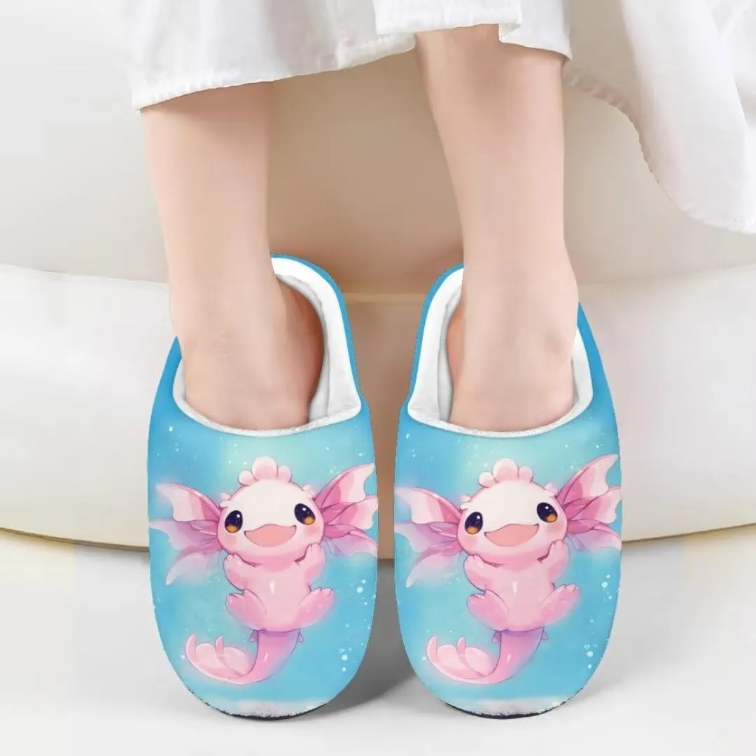 Kids Slippers Girls Winter Soft Fuzzy House Shoes Home Bedroom Slippers Warm Slip On