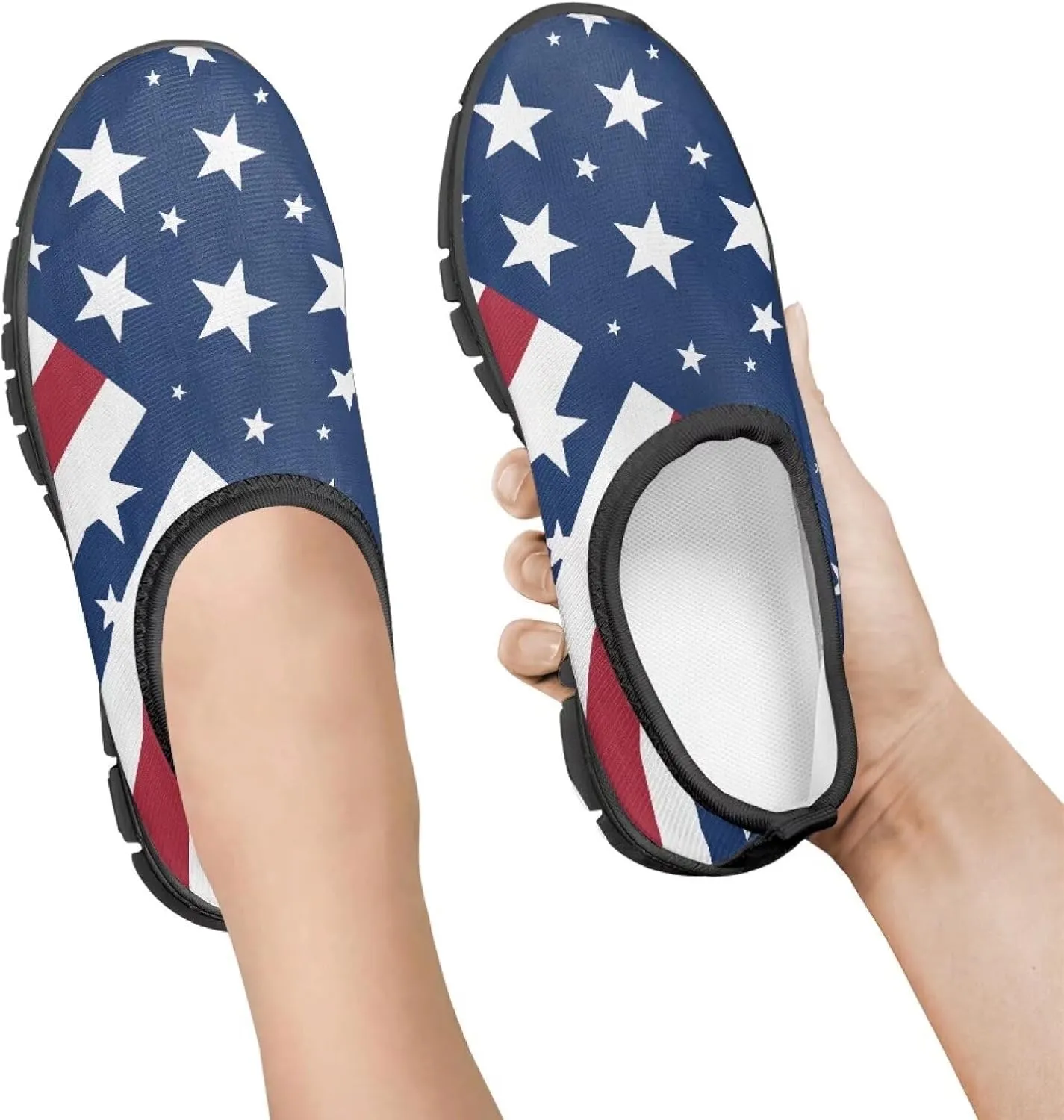 Kids Tennis Shoes Boys Girls Soft Slip On Loafers Lightweight Non Slip Casual Walking Shoe Outdoor Athletic Sneakers Black Sole Size 11-15