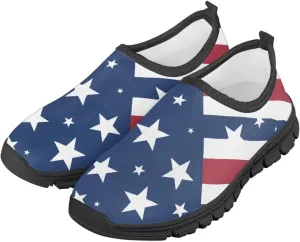 Kids Tennis Shoes Boys Girls Soft Slip On Loafers Lightweight Non Slip Casual Walking Shoe Outdoor Athletic Sneakers Black Sole Size 11-15