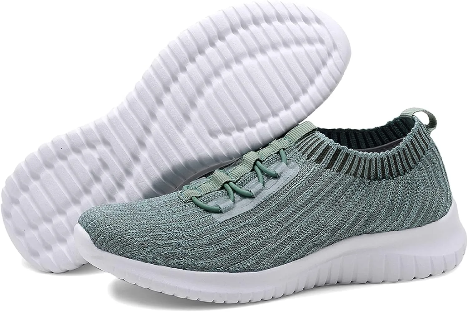 konhill Women's Comfortable Walking Shoes - Tennis Athletic Casual Slip on Sneakers