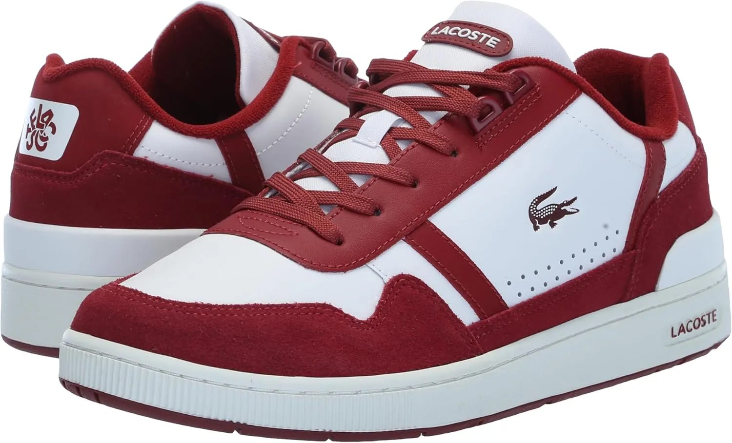 Lacoste Men's T-Clip 124 6 SMA Sneaker