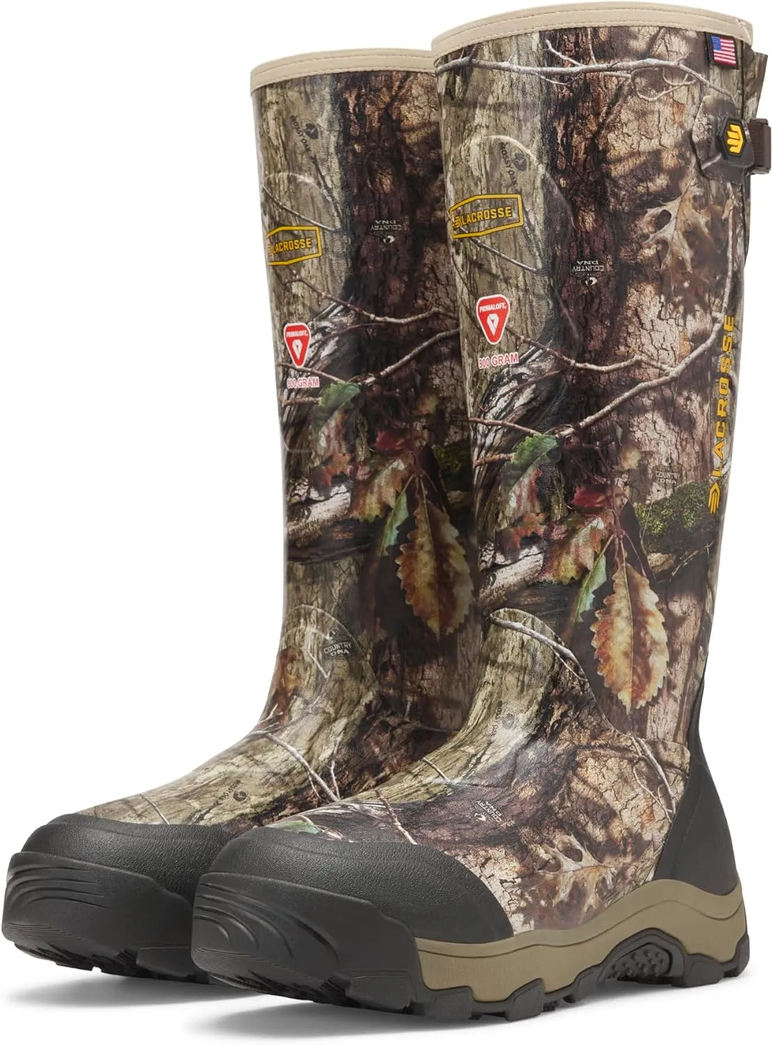 LaCrosse Alpha Evolution 17" Men's Rubber Hunting Boots - Waterproof, Made in USA, Comfort Liner