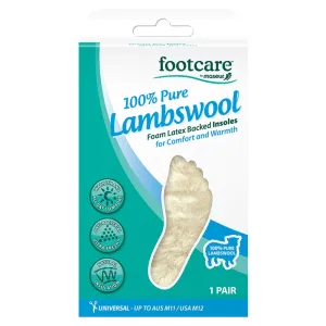 Lambswool Foam Insole