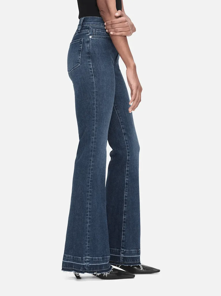 Le Easy Flare Wide Hem Thunderstorm