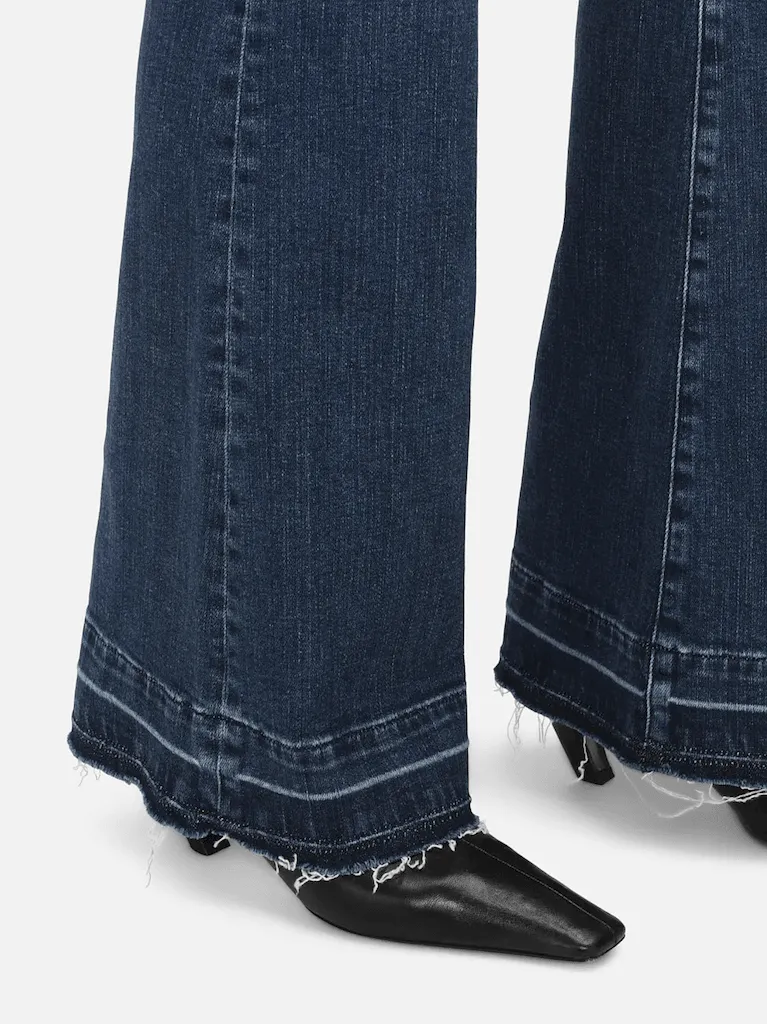 Le Easy Flare Wide Hem Thunderstorm
