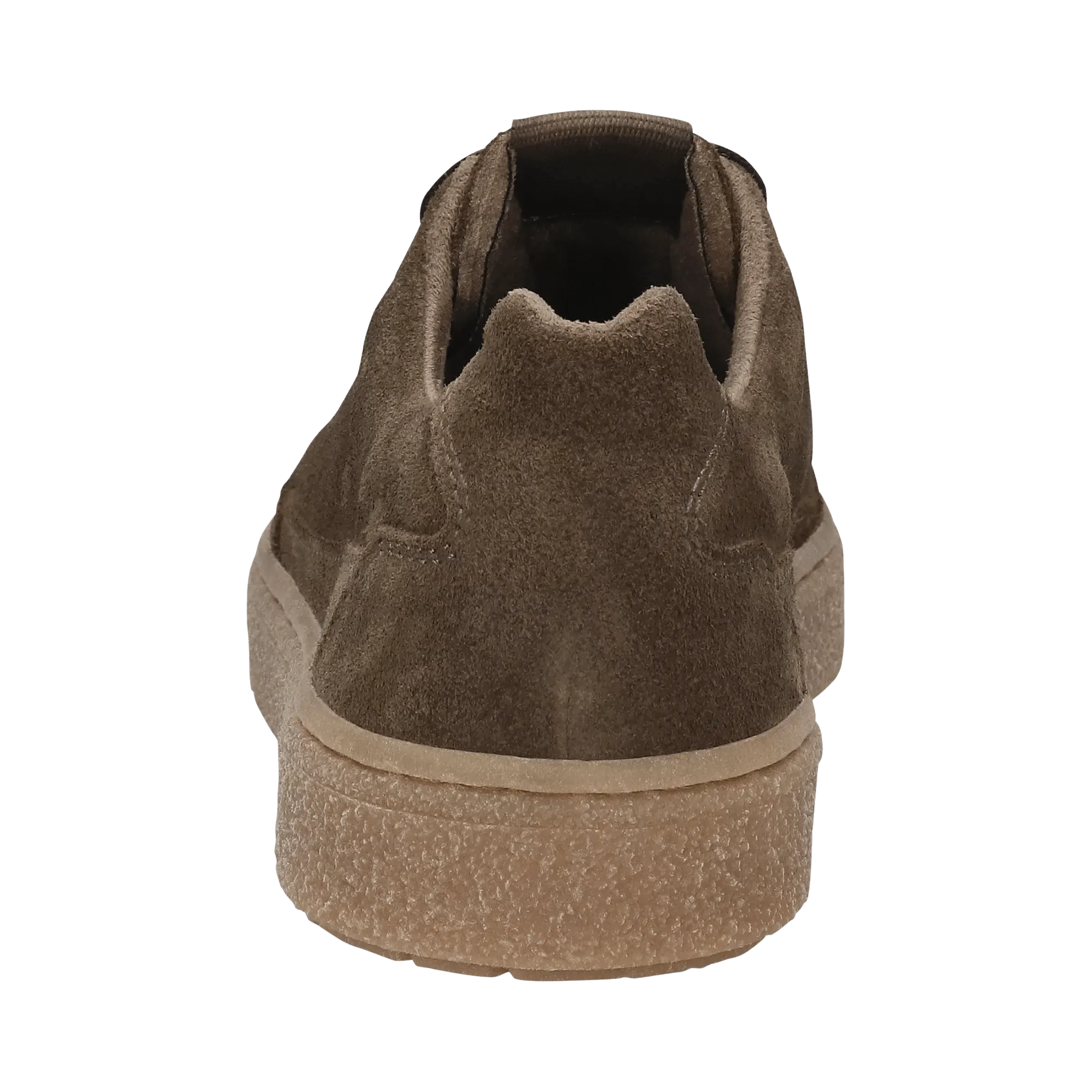 Leder Schnürer taupe
