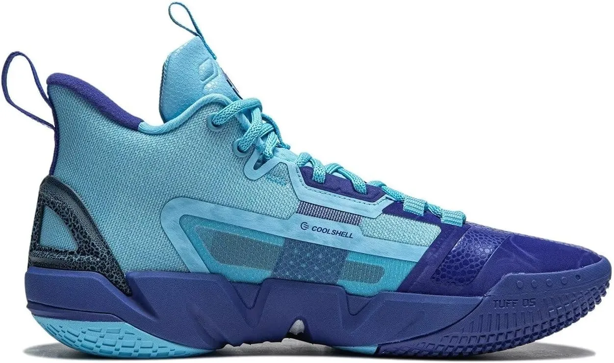LI-NING BADFIVE 4 Men's Reflective Lightweight High Rebound Mid Top Basketball Outdoor Shoes ABFU015