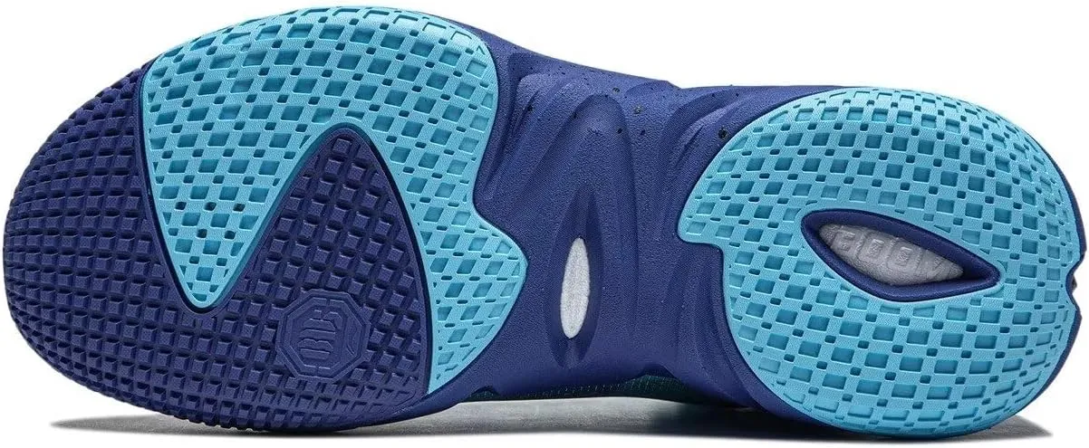 LI-NING BADFIVE 4 Men's Reflective Lightweight High Rebound Mid Top Basketball Outdoor Shoes ABFU015