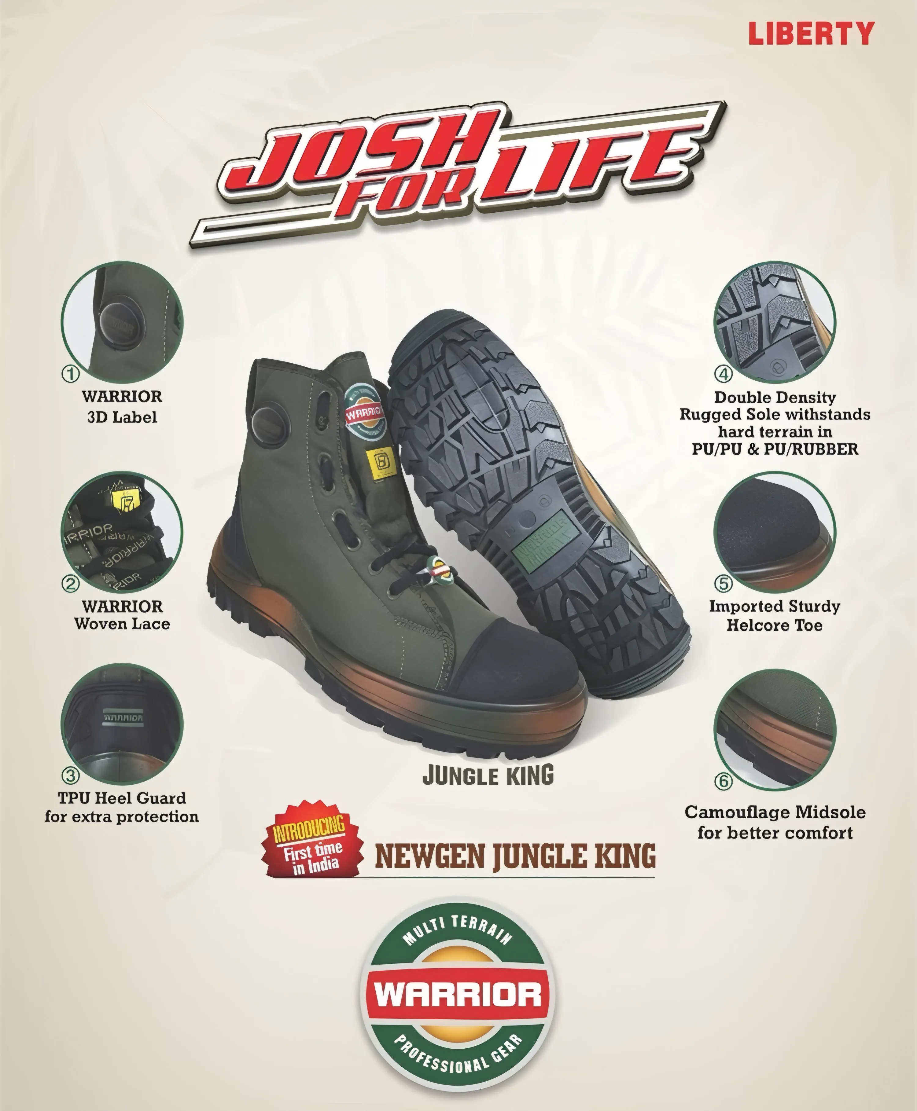 Liberty jungle shoes new model (josh)